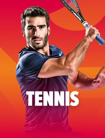 Tennis betting illustrative artwork
